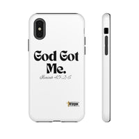 God Got Me KVOM Tough Case, Black Print