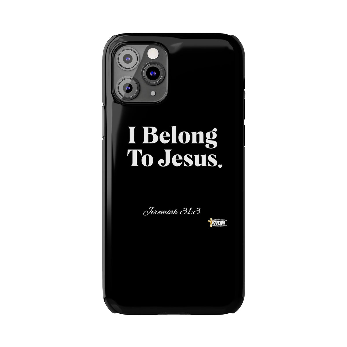 I Belong To Jesus Slim Phone Cases