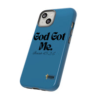 God Got Me KVOM Tough Case, Black Print