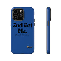 God Got Me KVOM Tough Case, Black Print