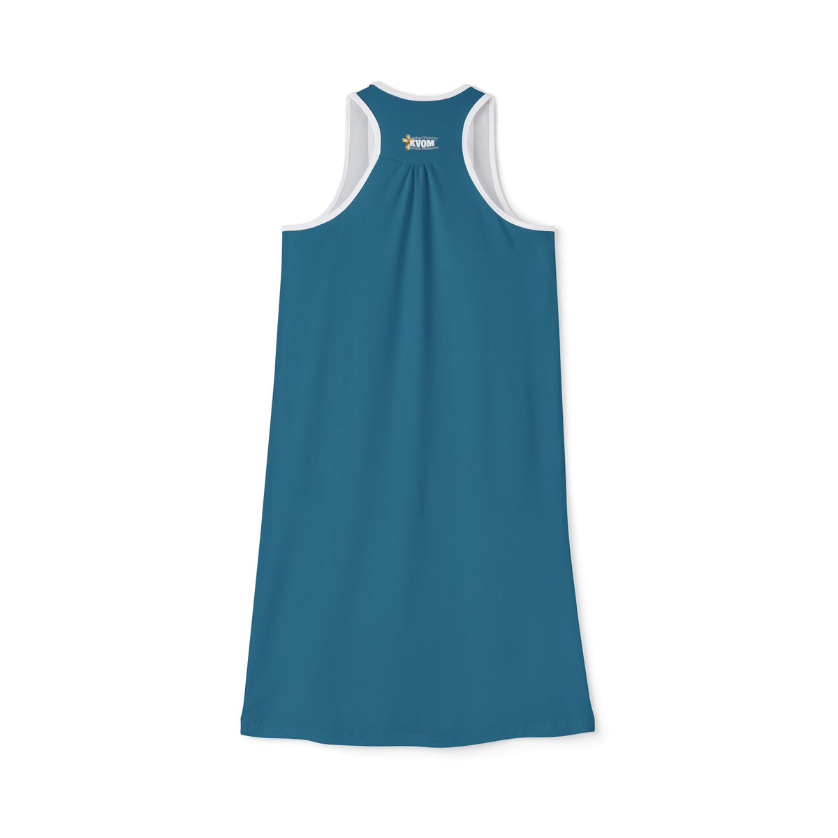 Savage In Prayer Women's Lengthy Dress, Blue Jade