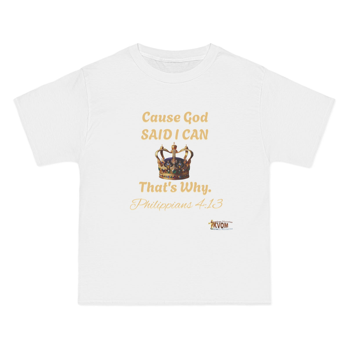 Cause God Said I Can Relaxed Short-Sleeve T-Shirt