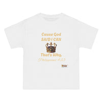 Cause God Said I Can Relaxed Short-Sleeve T-Shirt