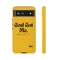 God Got Me KVOM Tough Case, Black Print