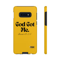 God Got Me KVOM Tough Case, Black Print