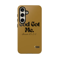 God Got Me KVOM Tough Case, Black Print