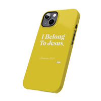 I Belong To Jesus Slim Phone Cases