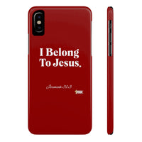 I Belong To Jesus Slim Phone Cases