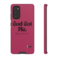 God Got Me KVOM Tough Case, Black Print