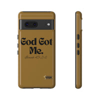 God Got Me KVOM Tough Case, Black Print