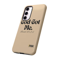 God Got Me KVOM Tough Case, Black Print