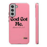 God Got Me KVOM Tough Case, Black Print