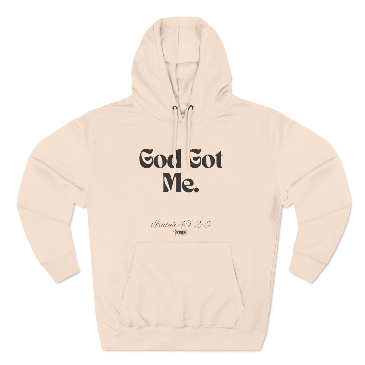 God Got Me Three-Panel Fleece Hoodie