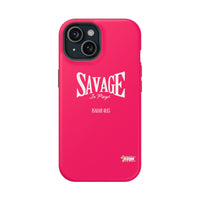 Savage in Prayer MagSafe Tough Cases, Siren Alarm Pink