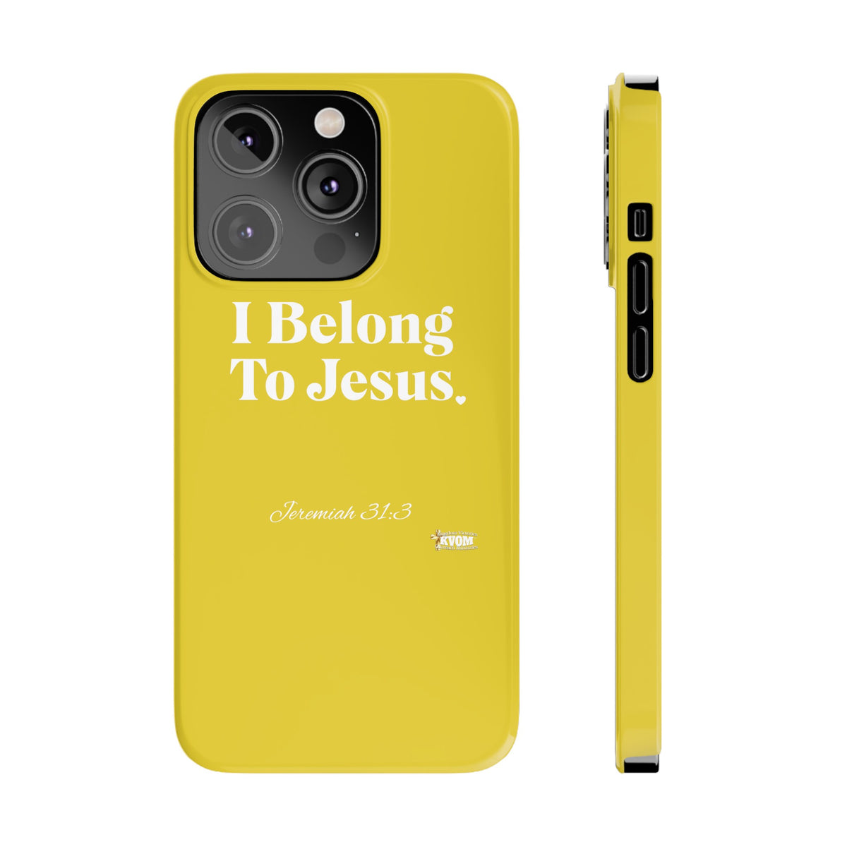 I Belong To Jesus Slim Phone Cases