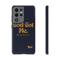 God Got Me KVOM Tough Case, Gold Print