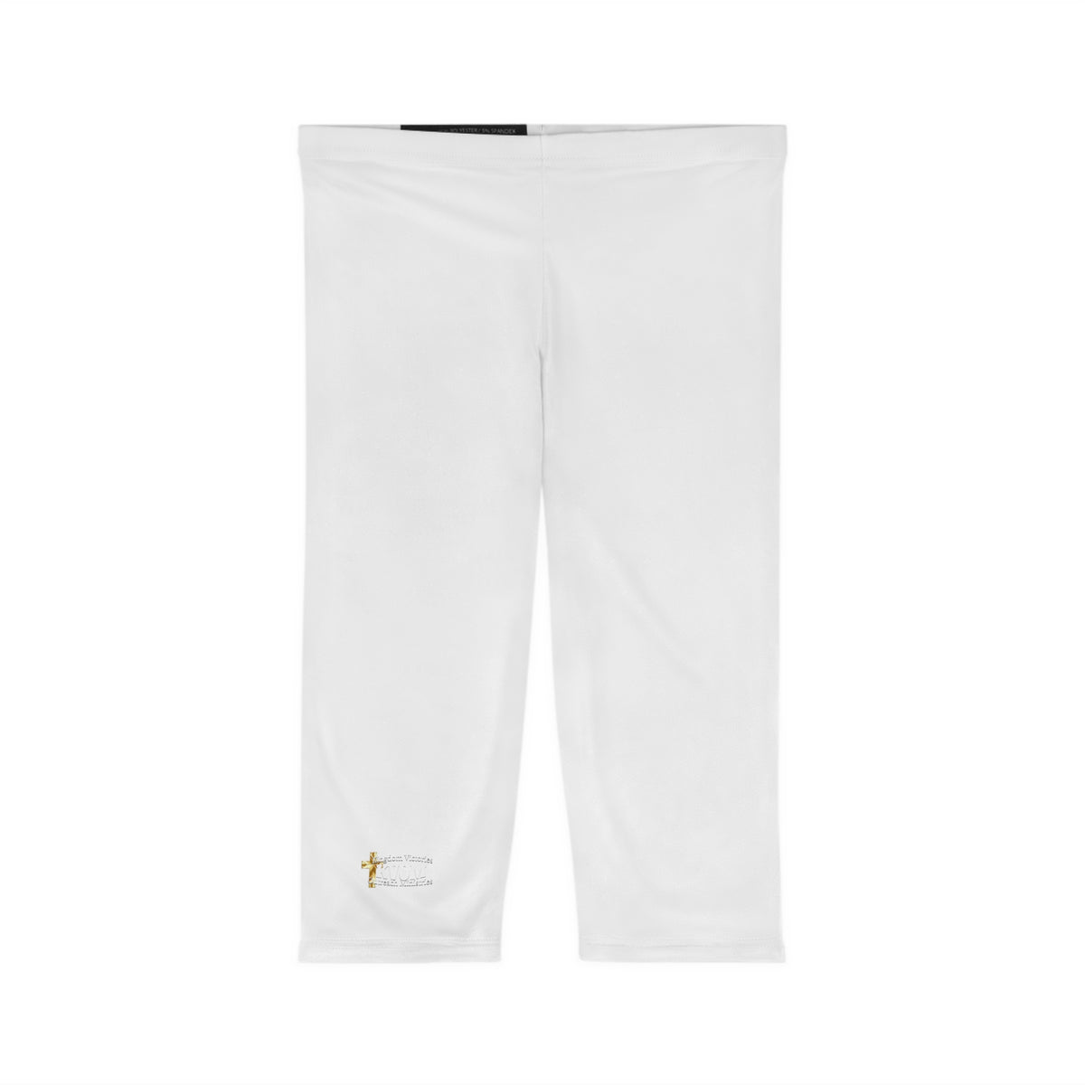 KVOM White Logo Women’s Leggings White