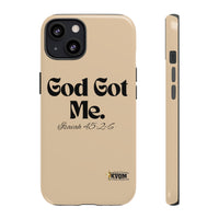 God Got Me KVOM Tough Case, Black Print