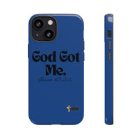 God Got Me KVOM Tough Case, Black Print