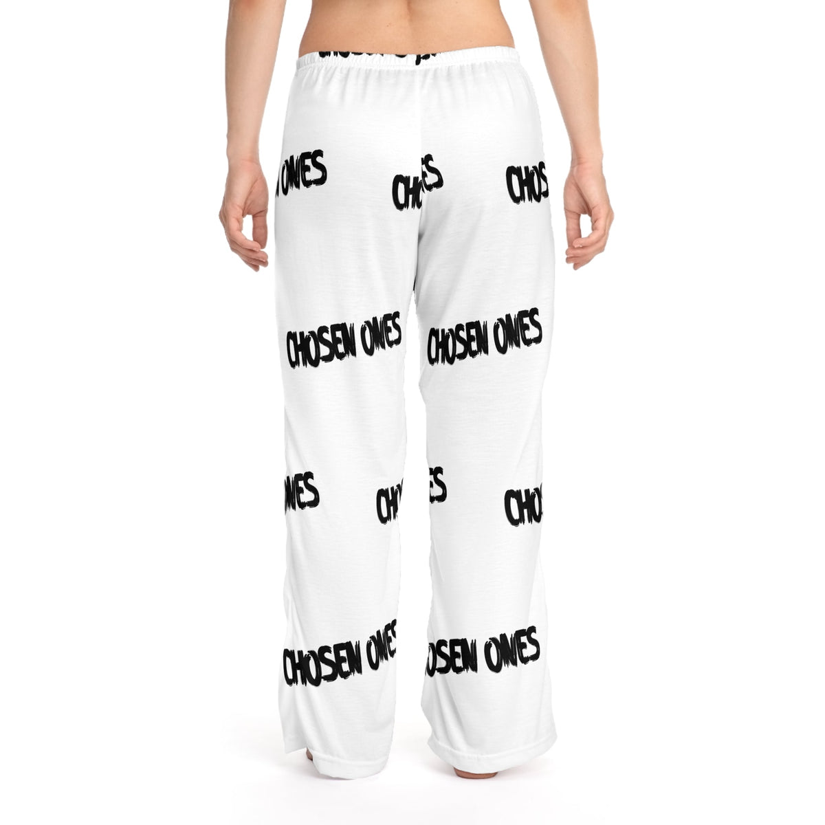 CHOSEN ONES Women's Comfy Pants, White-KVOM