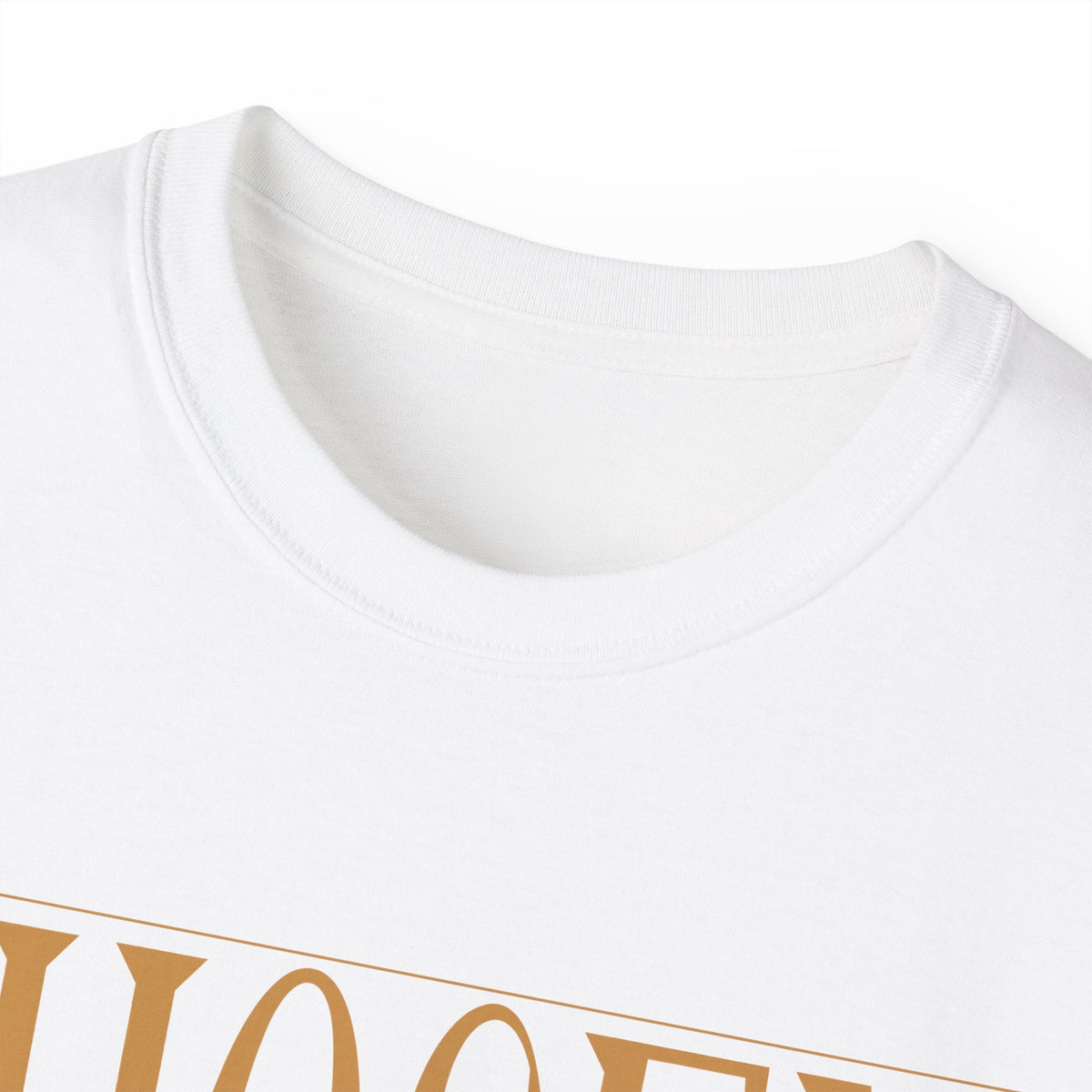 CHOSEN "Stretched" Unisex T-Shirt Black, White, Gold Print-KVOM