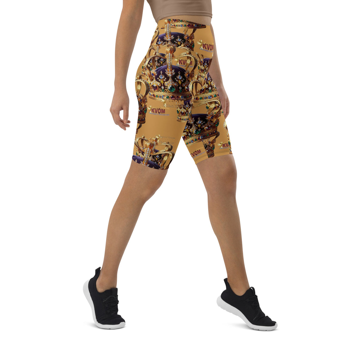 Casting Crowns Bold Women's Mid-Length Shorts, Gold-KVOM