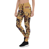 Casting Crowns Edition Women's Leggings, Gold-KVOM