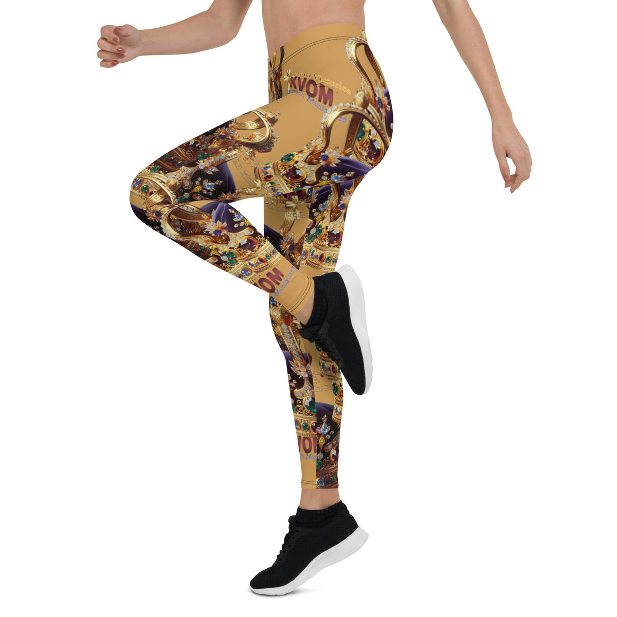 Casting Crowns Edition Women's Leggings, Gold-KVOM