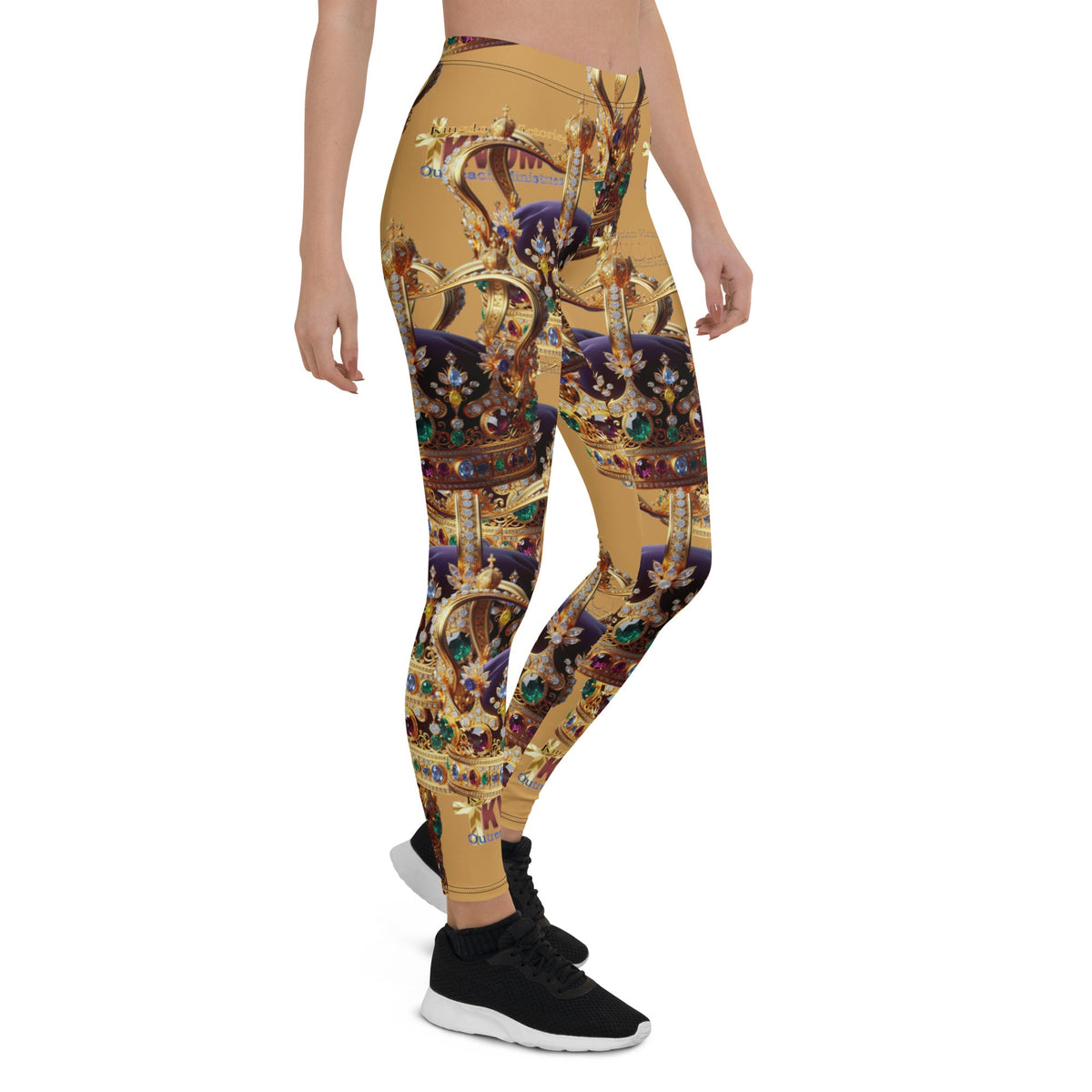 Casting Crowns Edition Women's Leggings, Gold-KVOM