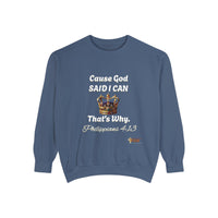 Cause God Said I Can Unisex Sweatshirt-KVOM