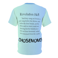 Chosen Ones Unisex T-shirt Gradient Blue Green-KVOM