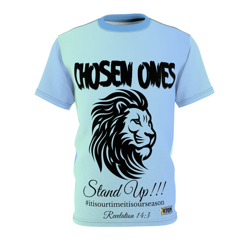 Chosen Ones Unisex T-shirt Gradient Blue Green-KVOM