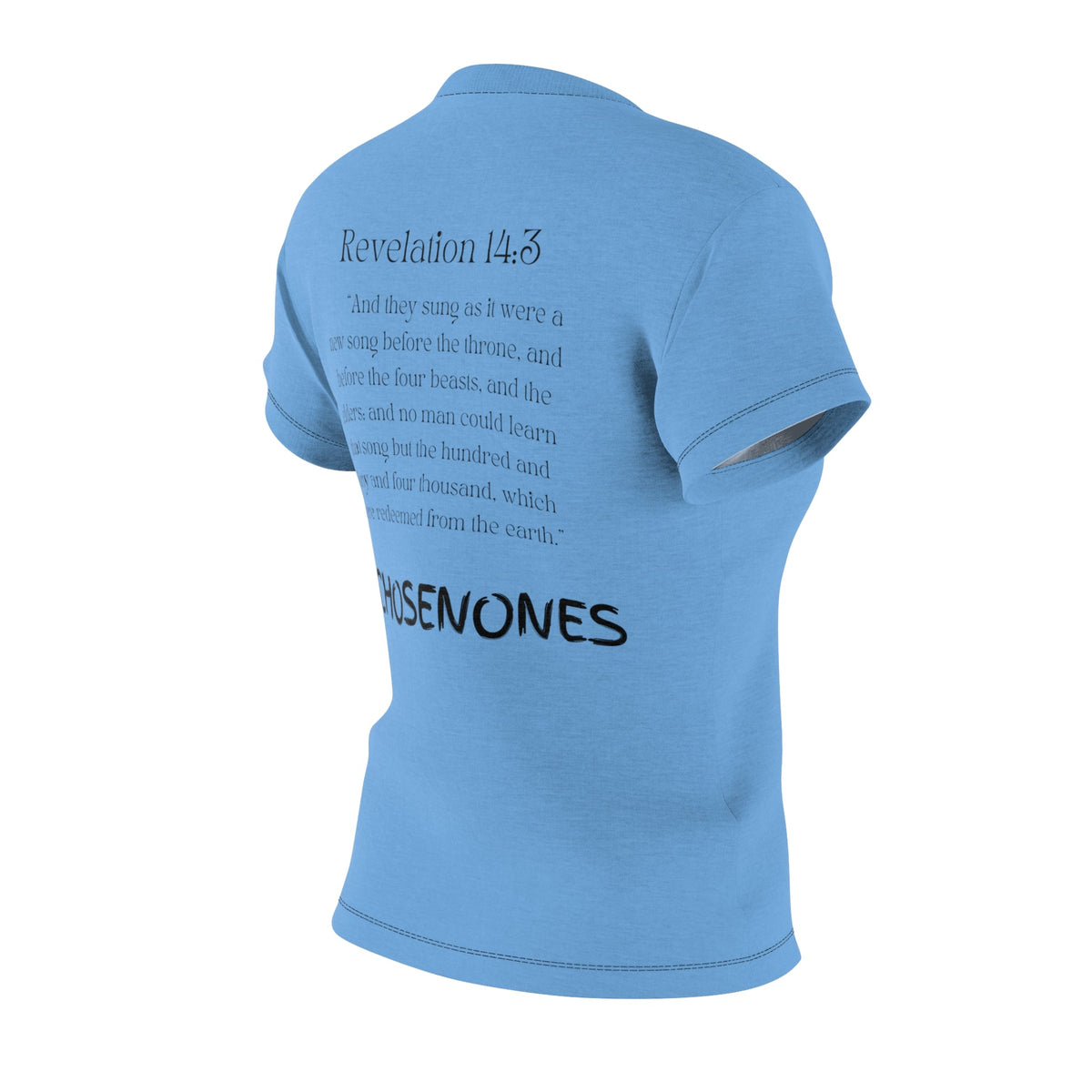 Chosen Ones Women's Fitted Shirt Mid-Blue-KVOM