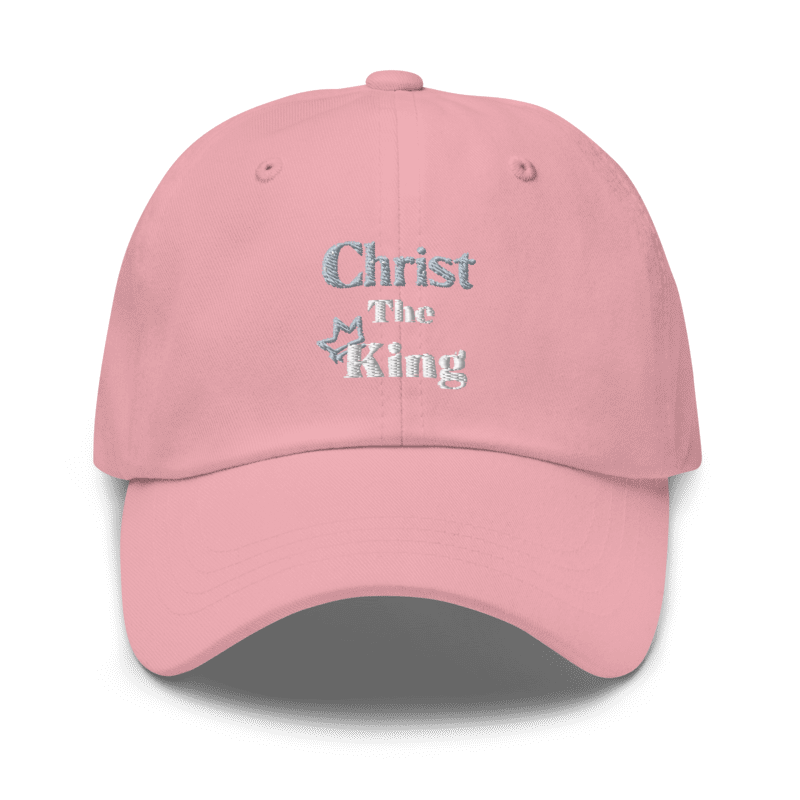 Christ The King Embroidered Men's Hat, Gold and White Emblem-KVOM; Christian Clothing; Women’s Clothing; Men's Clothes, Men's Hats, Women’s T-Shirts; Hoodies Sale; Ladies Tops; Ladies Dresses; Floral Tops; Floral Dresses; Flower Clothes; Activewear; Glorious; Psalms; Blessings On Blessings; Teens Clothing; Christian Book Store; Girl’s Clothing Sale; Mother’s Day Sale; Gifts For Sister; Christian Gifts; Gifts for Daughter; Spring Sale; Clearance Sale; Jesus; Christ Is King; Holy Ghost; God Got Me; Spiritual 