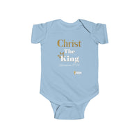 Christ The King Infant Jersey Bodysuit-Children's Clothing-KVOM