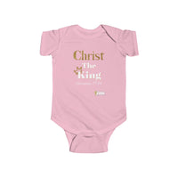 Christ The King Infant Jersey Bodysuit-Children's Clothing-KVOM