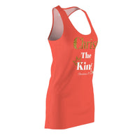 Christ The King Racerback Dress Apricot & Gold-KVOM