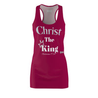 Christ The King Racerback Dress Berry Pink & Silver-KVOM