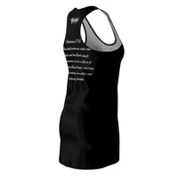 Christ The King Racerback Dress Black & Silver-KVOM