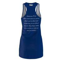 Christ The King Racerback Dress Blue-KVOM