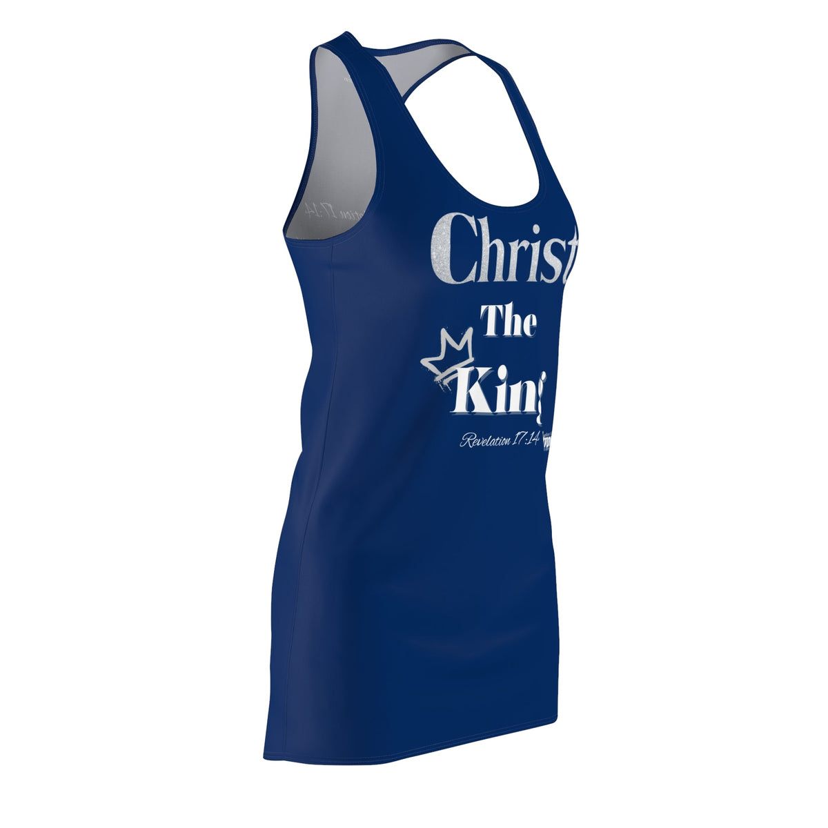 Christ The King Racerback Dress Blue-KVOM