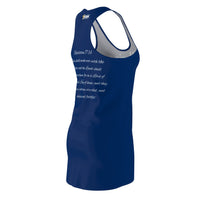 Christ The King Racerback Dress Blue-KVOM