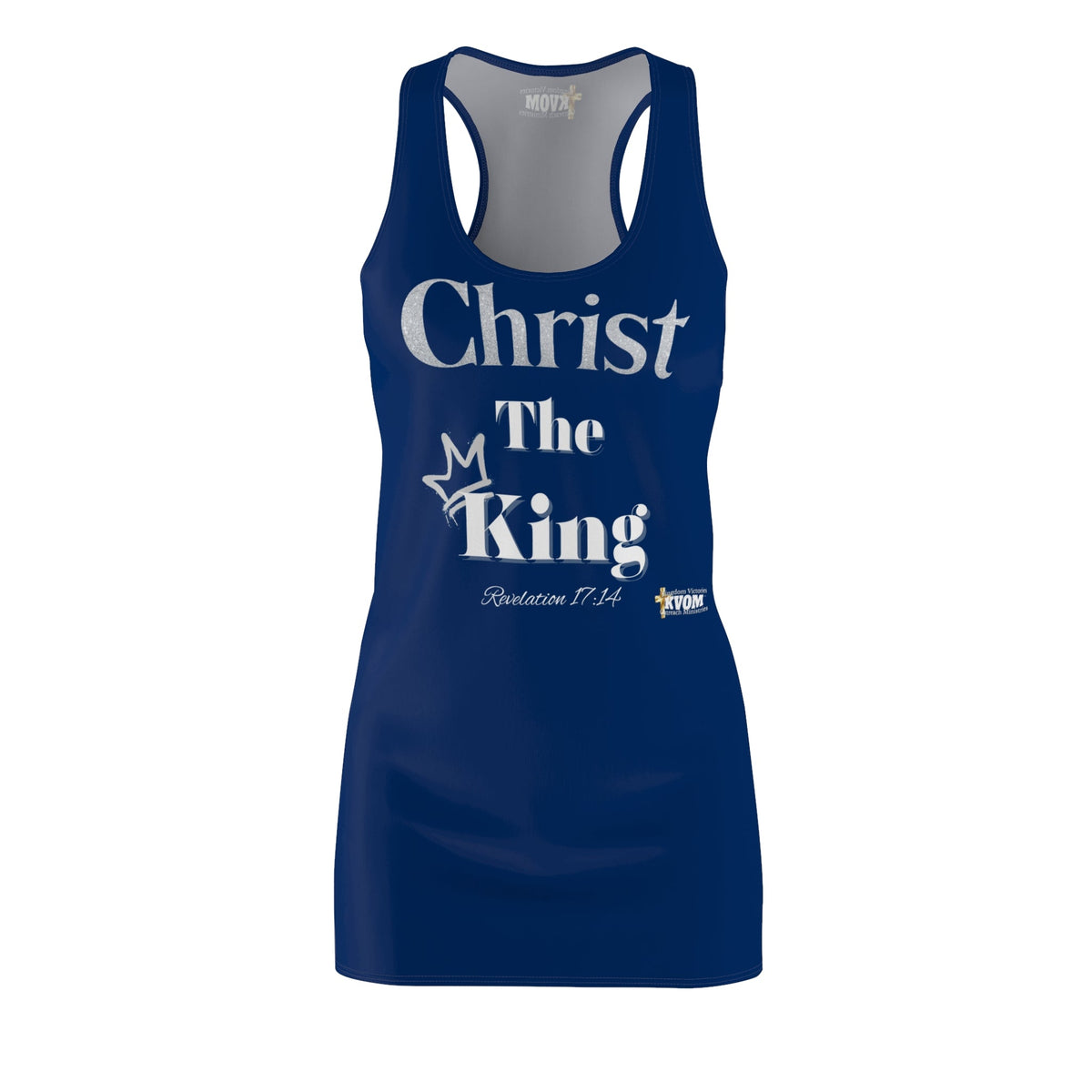 Christ The King Racerback Dress Blue-KVOM