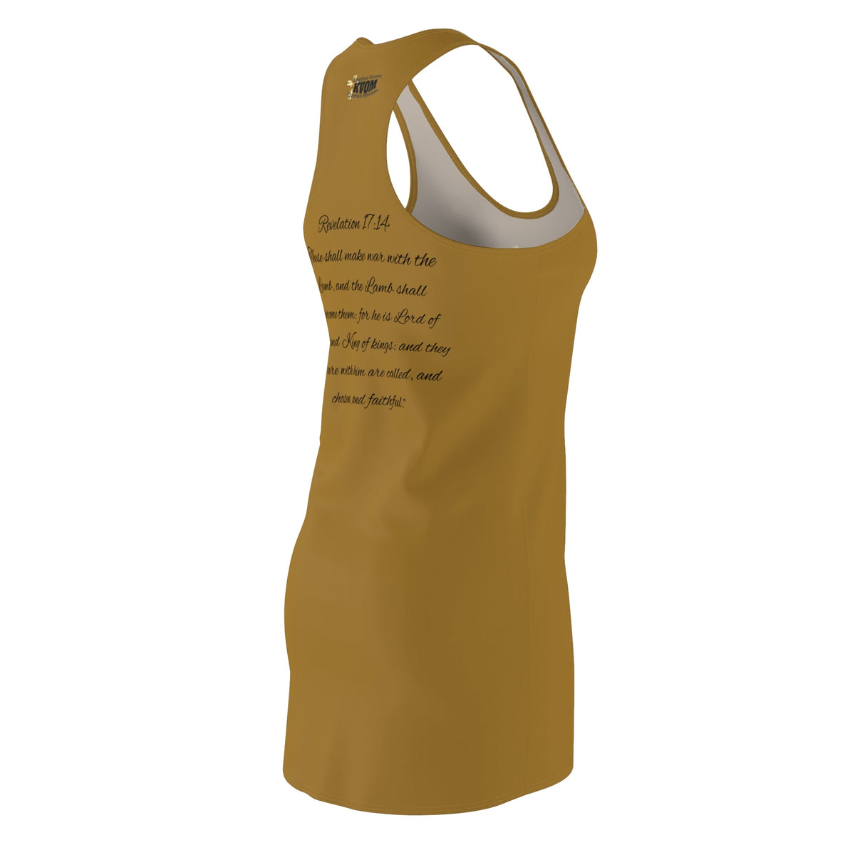 Christ The King Racerback Dress Drk Khaki-KVOM