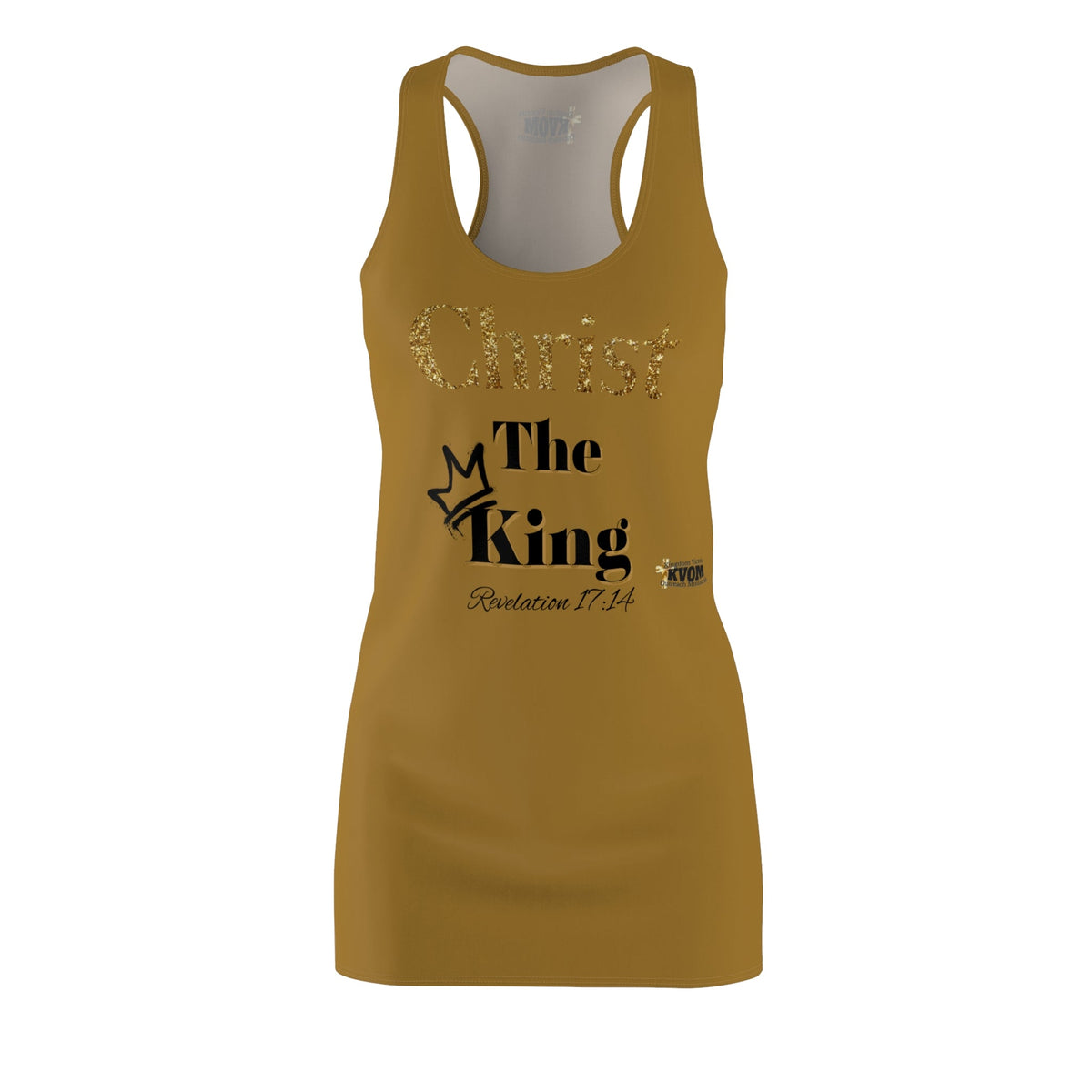 Christ The King Racerback Dress Drk Khaki-KVOM