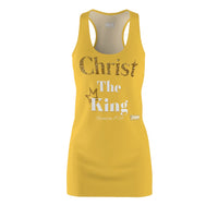 Christ The King Racerback Dress Gold-KVOM