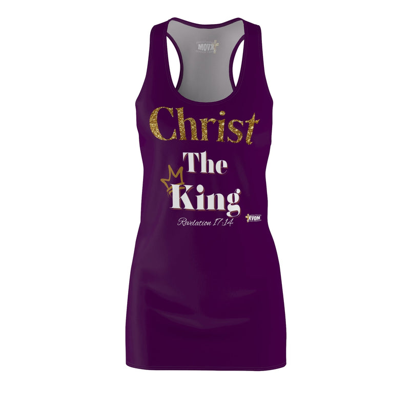 Christ The King Racerback Dress Purple-KVOM