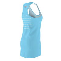 Christ The King Racerback Dress, Sky Blue-KVOM