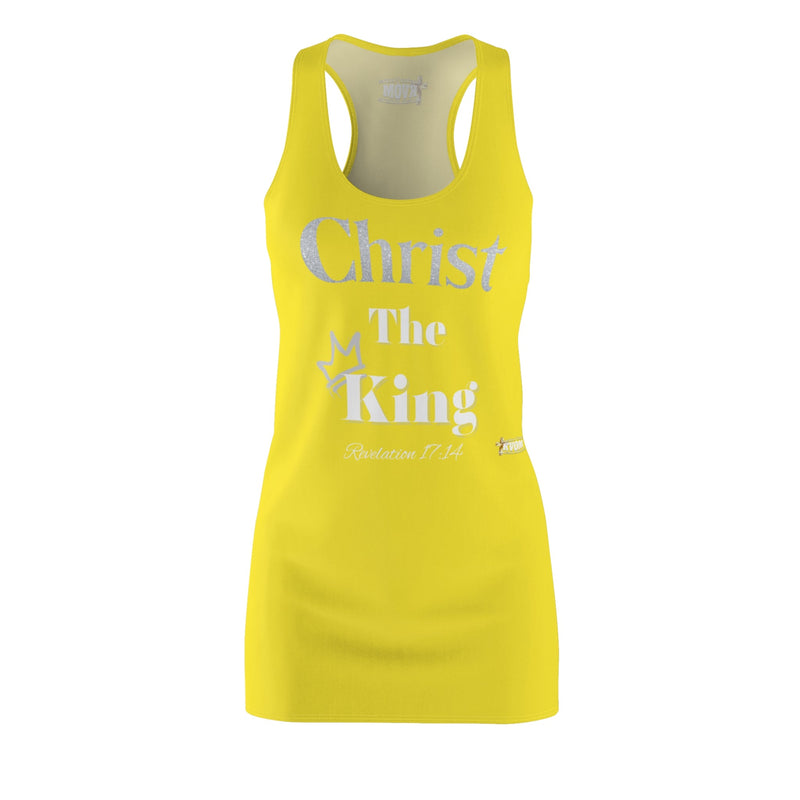 Christ The King Racerback Dress Yellow-KVOM