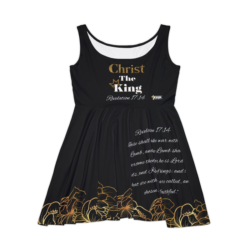 Christ The King Skater Dress Black-KVOM